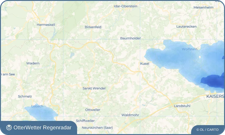 Widget-Vorschau für Oberkirchen Wetter-Widget-Vorschau mit Vorhersagedaten für Oberkirchen