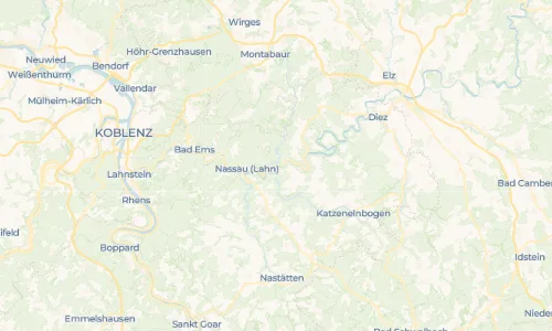 Regenradar Obernhof: aktuelle Niederschläge in Obernhof und Umgebung, Stand 29. Oktober 2026 um 7:55 Uhr