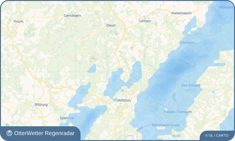 OtterWetter Regenradar-Widget Oberöfflingen