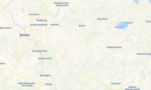 Regenradar Vorschaubild - Aktuelle Niederschläge in Oberscheid und Umgebung