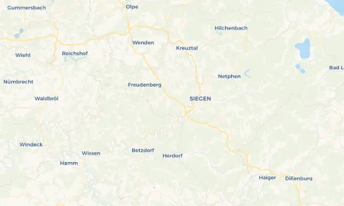 Regenradar Vorschaubild - Aktuelle Niederschläge in Oberschelden und Umgebung