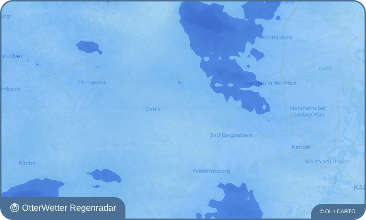 OtterWetter Regenradar-Widget Oberschlettenbach