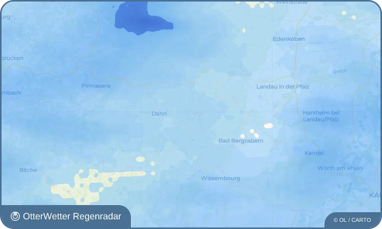 Widget-Vorschau für Oberschlettenbach Wetter-Widget-Vorschau mit Vorhersagedaten für Oberschlettenbach