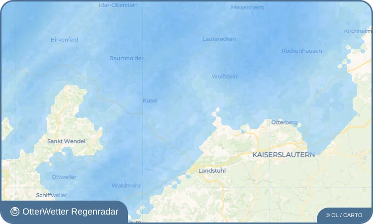 Wetter-Widget-Vorschau mit Vorhersagedaten für Oberstaufenbach