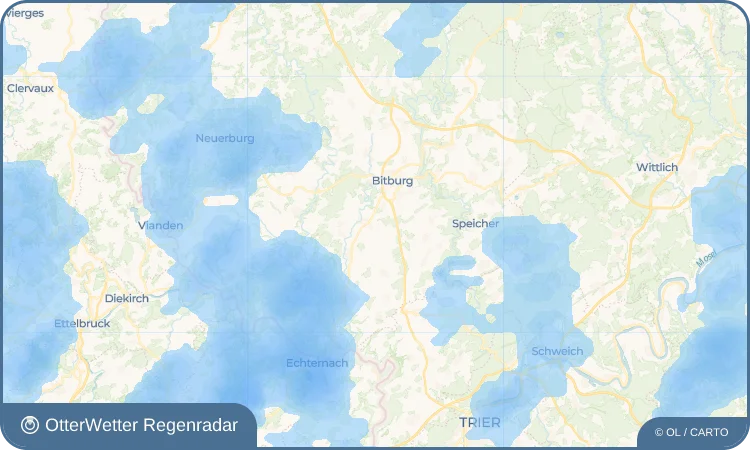 Wetter-Widget-Vorschau mit Vorhersagedaten für Oberstedem