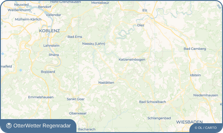 OtterWetter Regenradar-Widget Obertiefenbach