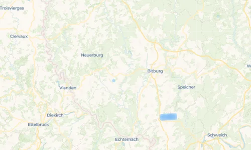 Regenradar Vorschaubild - Aktuelle Niederschläge in Oberweis und Umgebung