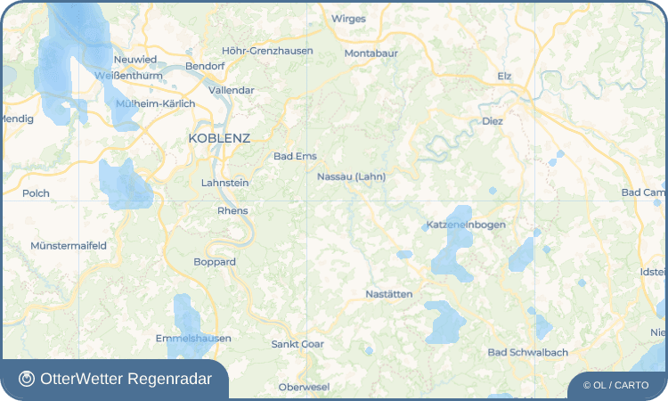Widget-Vorschau für Oberwies Wetter-Widget-Vorschau mit Vorhersagedaten für Oberwies