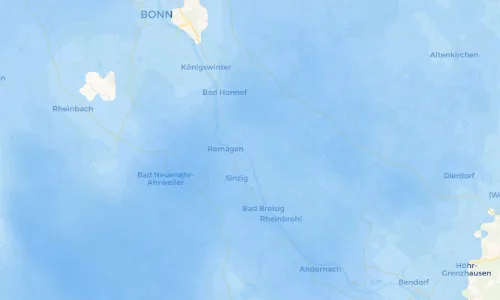 Regenradar Vorschaubild - Aktuelle Niederschläge in Ockenfels und Umgebung