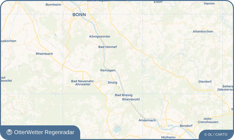 OtterWetter Regenradar-Widget Ockenfels