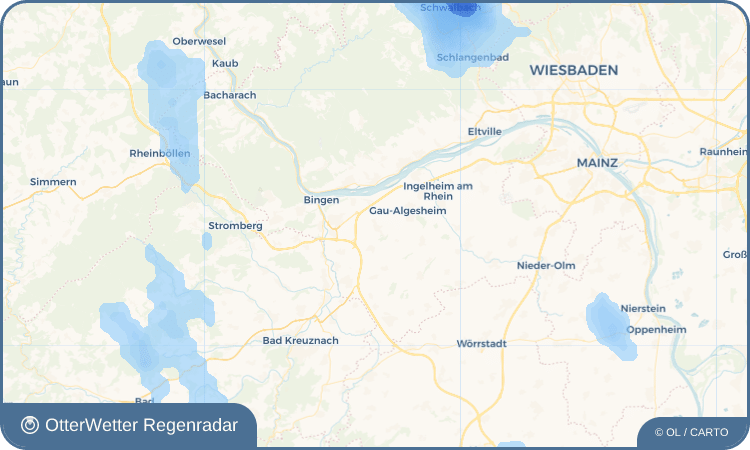 OtterWetter Regenradar-Widget Ockenheim