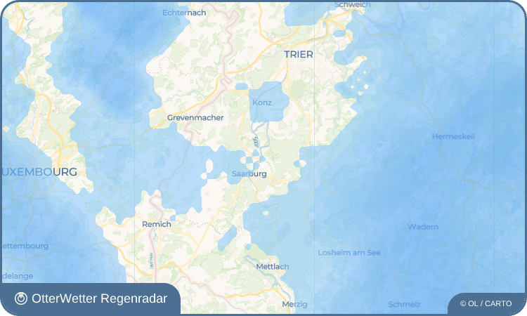 OtterWetter Regenradar-Widget Ockfen