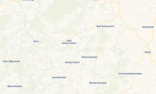 Regenradar Vorschaubild - Aktuelle Niederschläge in Odernheim am Glan und Umgebung