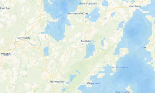 Regenradar Vorschaubild - Aktuelle Niederschläge in Odert und Umgebung