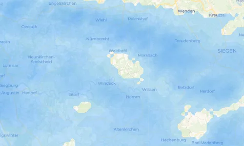Regenradar Vorschaubild - Aktuelle Niederschläge in Öttershagen und Umgebung