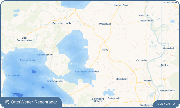OtterWetter Regenradar-Widget Offenheim