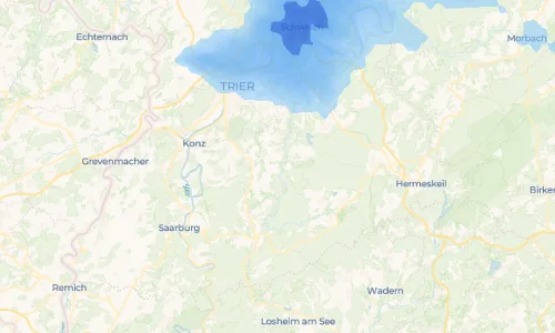 Regenradar Ollmuth: aktuelle Niederschläge in Ollmuth und Umgebung, Stand 24. Oktober 2026 um 3:50 Uhr
