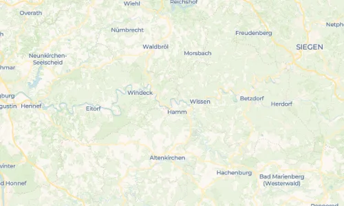 Regenradar Vorschaubild - Aktuelle Niederschläge in Opsen und Umgebung