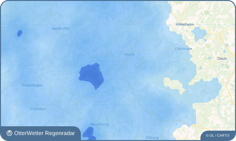 OtterWetter Regenradar-Widget Orlenbach