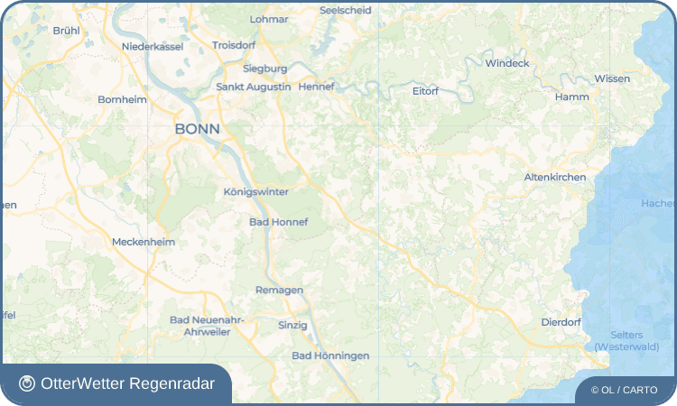 OtterWetter Regenradar-Widget Orscheid