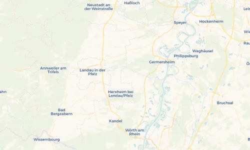 Regenradar-Vorschau: aktuelle Niederschläge in Ottersheim bei Landau und Umgebung