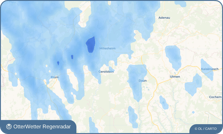 Wetter-Widget-Vorschau mit Vorhersagedaten für Pelm