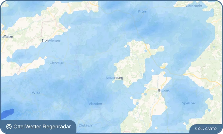 Widget-Vorschau für Plascheid Wetter-Widget-Vorschau mit Vorhersagedaten für Plascheid