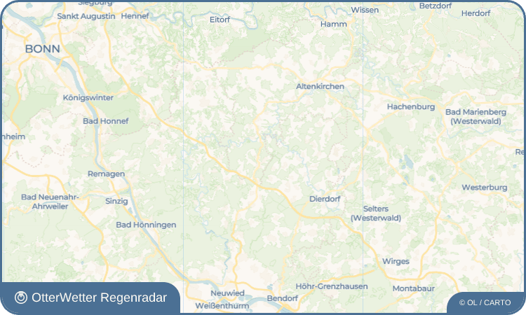 OtterWetter Regenradar-Widget Pleckhausen