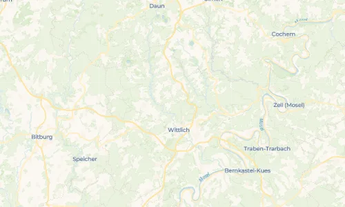 Regenradar Vorschaubild - Aktuelle Niederschläge in Plein und Umgebung