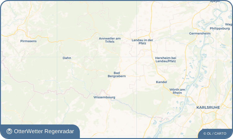 OtterWetter Regenradar-Widget Pleisweiler