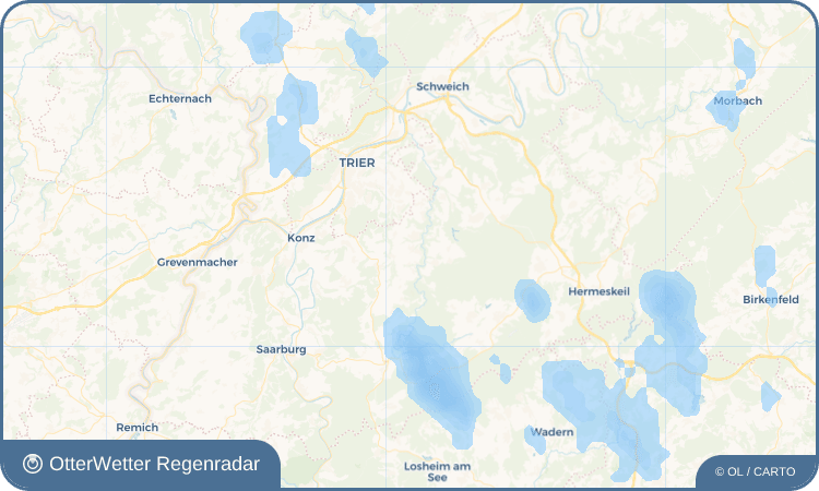 OtterWetter Regenradar-Widget Pluwig