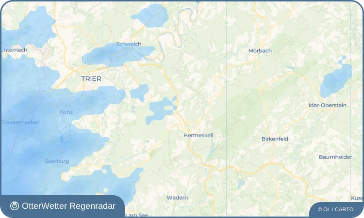 Widget-Vorschau für Pölert Wetter-Widget-Vorschau mit Vorhersagedaten für Pölert