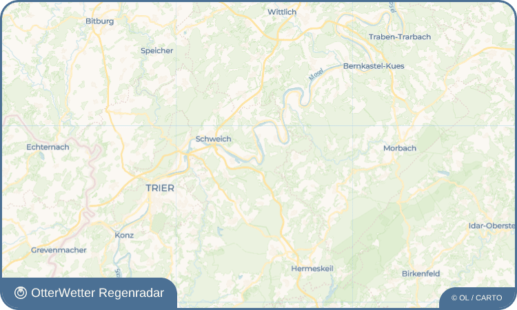OtterWetter Regenradar-Widget Pölich