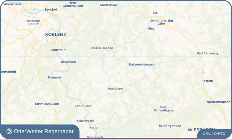 OtterWetter Regenradar-Widget Pohl