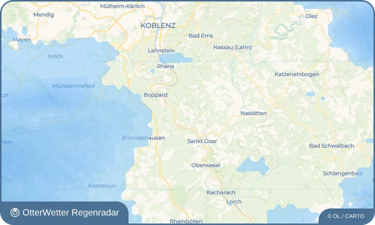 Widget-Vorschau für Prath Wetter-Widget-Vorschau mit Vorhersagedaten für Prath