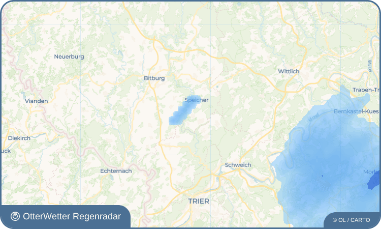 OtterWetter Regenradar-Widget Preist