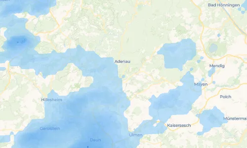 Regenradar Vorschaubild - Aktuelle Niederschläge in Quiddelbach und Umgebung