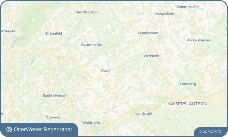 OtterWetter Regenradar-Widget Rammelsbach