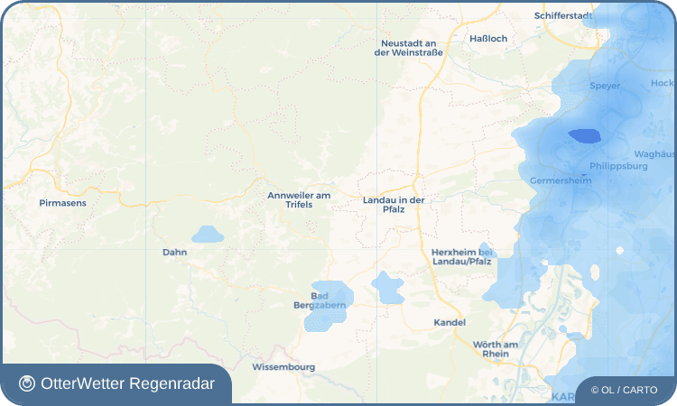Widget-Vorschau für Ranschbach Wetter-Widget-Vorschau mit Vorhersagedaten für Ranschbach