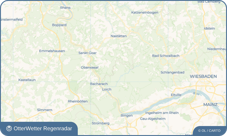 OtterWetter Regenradar-Widget Ransel