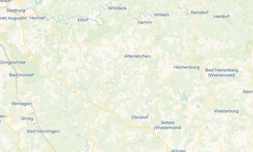 Regenradar Vorschaubild - Aktuelle Niederschläge in Ratzert und Umgebung