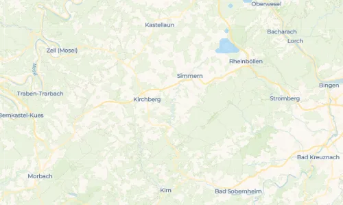 Regenradar Vorschaubild - Aktuelle Niederschläge in Ravengiersburg und Umgebung