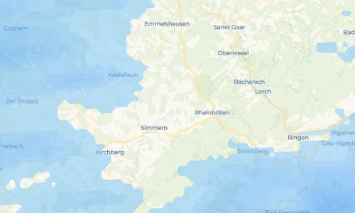 Regenradar Rayerschied: aktuelle Niederschläge in Rayerschied und Umgebung, Stand 25. Oktober 2026 um 1:50 Uhr