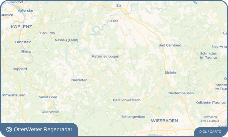 OtterWetter Regenradar-Widget Reckenroth