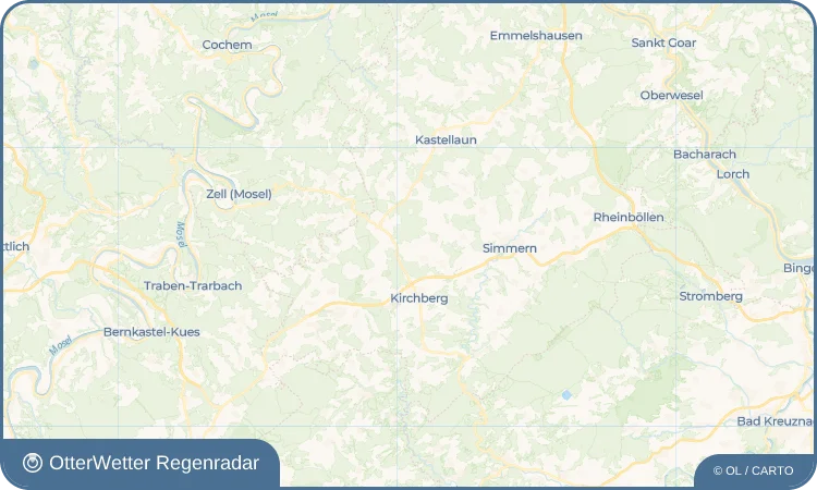 Wetter-Widget-Vorschau mit Vorhersagedaten für Reckershausen