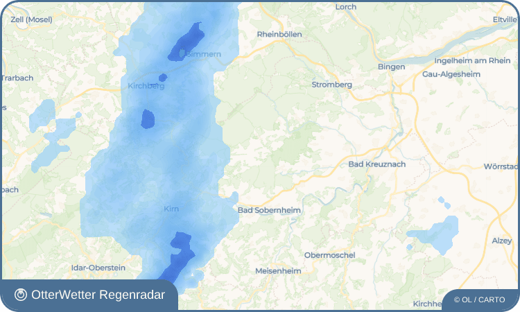 OtterWetter Regenradar-Widget Rehbach