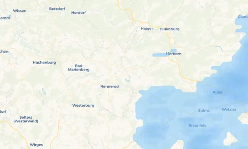 Regenradar Vorschaubild - Aktuelle Niederschläge in Rehe und Umgebung