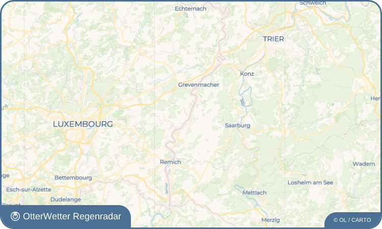 OtterWetter Regenradar-Widget Rehlingen