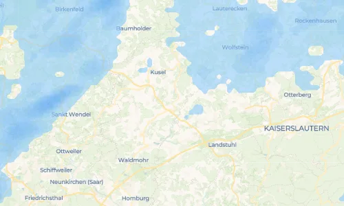 Regenradar Vorschaubild - Aktuelle Niederschläge in Rehweiler und Umgebung