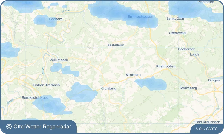 Widget-Vorschau für Reich Wetter-Widget-Vorschau mit Vorhersagedaten für Reich